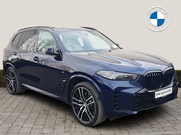 BMW X5 SUV, Petrol Plug-in Hybrid, 2025, Blue