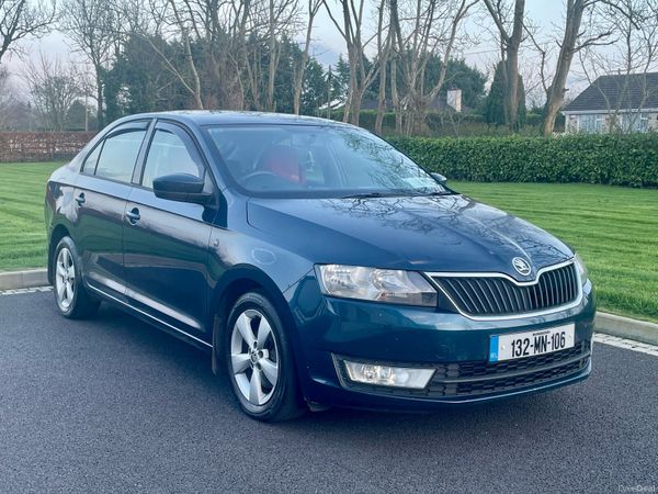 Skoda Rapid Saloon, Diesel, 2013, Blue