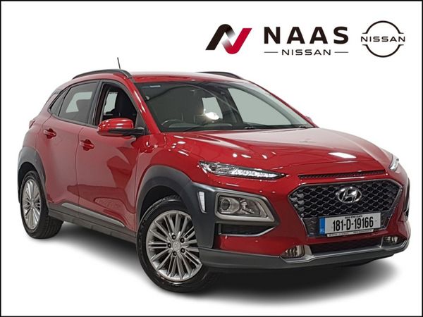 Hyundai KONA MPV, Petrol, 2018, Red