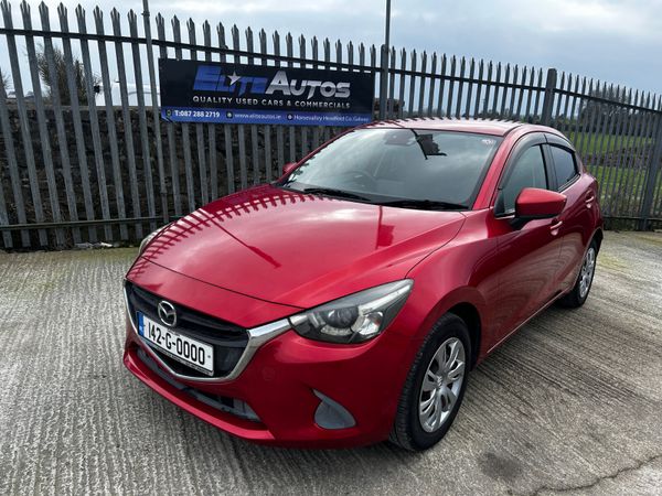 Mazda Demio Hatchback, Petrol, 2014, Red