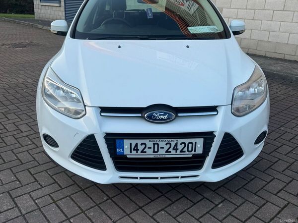 Ford Focus Hatchback, Diesel, 2014, White