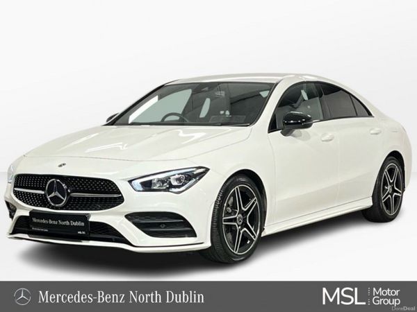 Mercedes-Benz CLA Saloon, Petrol, 2019, White