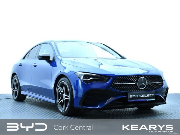 Mercedes-Benz CLA Saloon, Petrol Hybrid, 2024, Blue