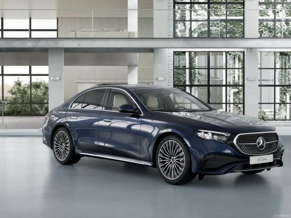 Mercedes-Benz E-Class Saloon, Diesel Plug-in Hybrid, 2025, Blue