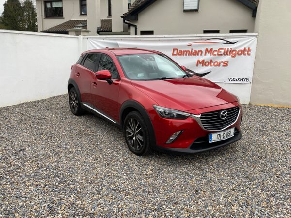 Mazda CX-3 SUV, Diesel, 2017, Red