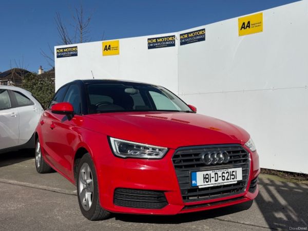 Audi A1 Hatchback, Petrol, 2018, Red