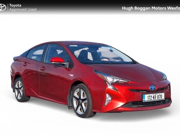 Toyota Prius Hatchback, Petrol Hybrid, 2017, Red