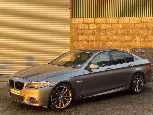BMW 5-Series Saloon, Diesel, 2012, Grey