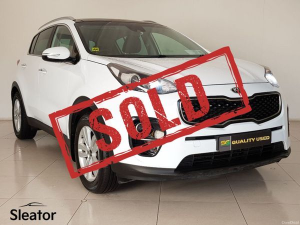 Kia Sportage MPV, Diesel, 2016, White