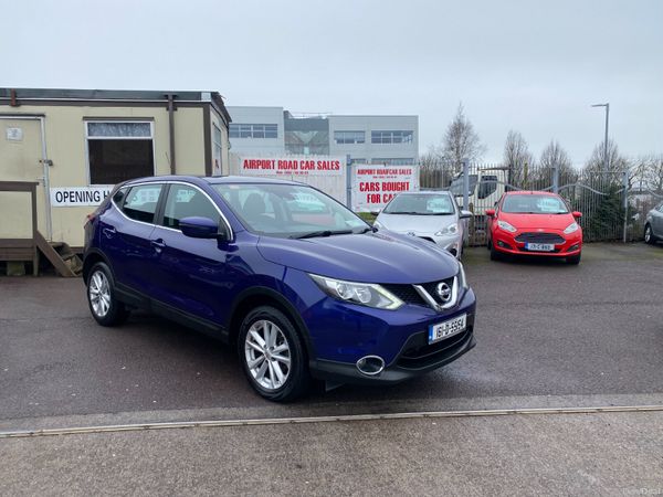 Nissan Qashqai Hatchback, Petrol, 2016, Blue