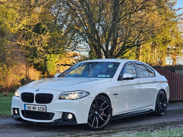BMW 5-Series Saloon, Diesel, 2016, White