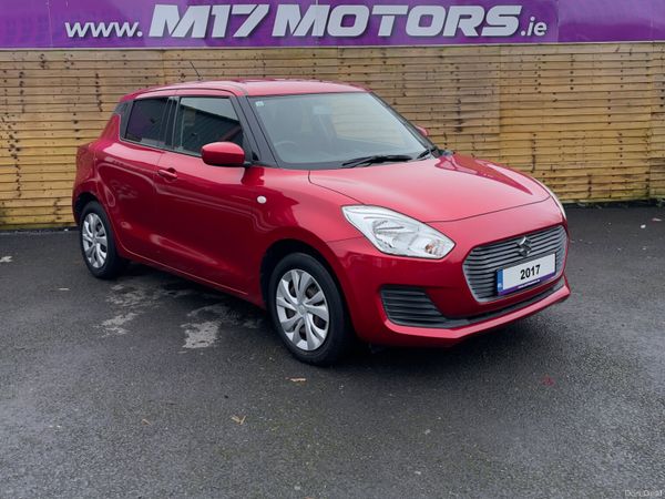 Suzuki Swift Hatchback, Petrol, 2017, Red