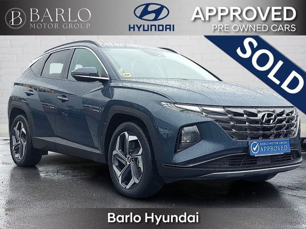 Hyundai Tucson SUV, Petrol Hybrid, 2024, Blue