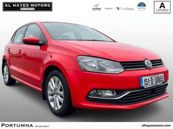 Volkswagen Polo Hatchback, Diesel, 2015, Red