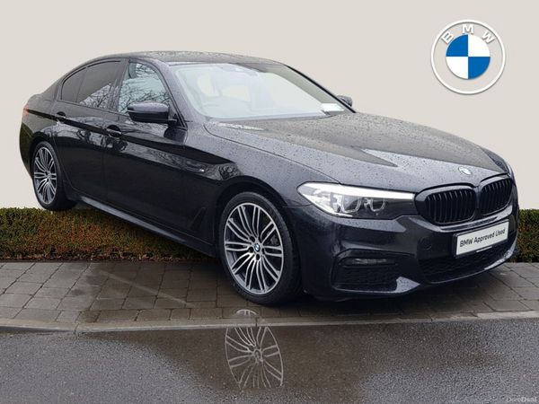 BMW 5-Series Saloon, Diesel, 2019, Black