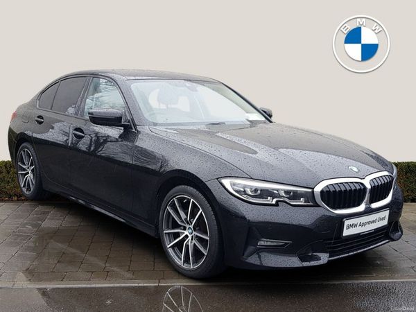 BMW 3-Series Saloon, Diesel, 2019, Black