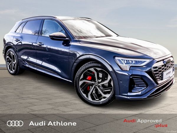 Audi Q8 e-tron SUV, Electric, 2023, Blue