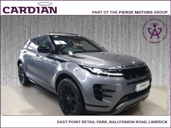 Land Rover Range Rover Evoque SUV, Petrol Hybrid, 2025, Grey