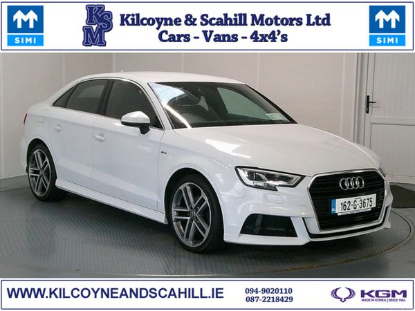 Audi A3 Saloon, Diesel, 2016, White