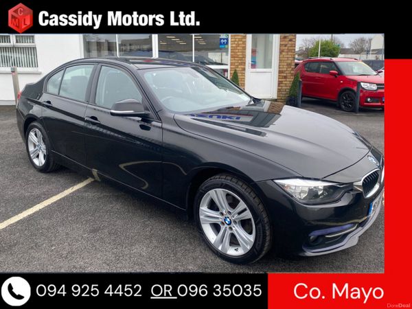 BMW 3-Series Saloon, Diesel, 2016, Black
