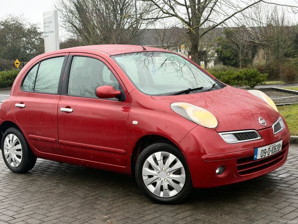 Nissan Micra Hatchback, Petrol, 2009, Red