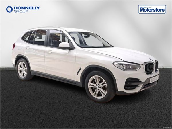BMW X3 Estate, Petrol Hybrid, 2021, White
