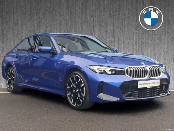 BMW 3-Series Saloon, Petrol Plug-in Hybrid, 2025, Blue