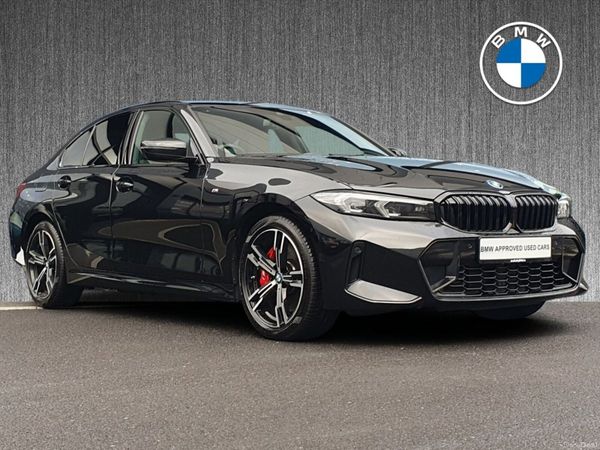 BMW 3-Series Saloon, Petrol Plug-in Hybrid, 2025, Black