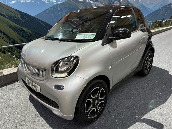 Smart Fortwo Coupe, Petrol, 2017, Silver