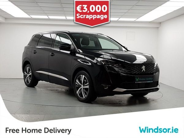 Peugeot 5008 MPV, Petrol, 2021, Black