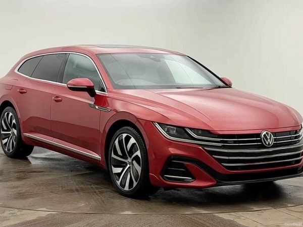 Volkswagen Arteon Estate, Petrol Hybrid, 2021, Red