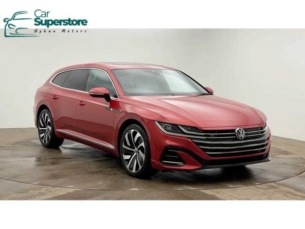 Volkswagen Arteon Estate, Petrol Hybrid, 2021, Red
