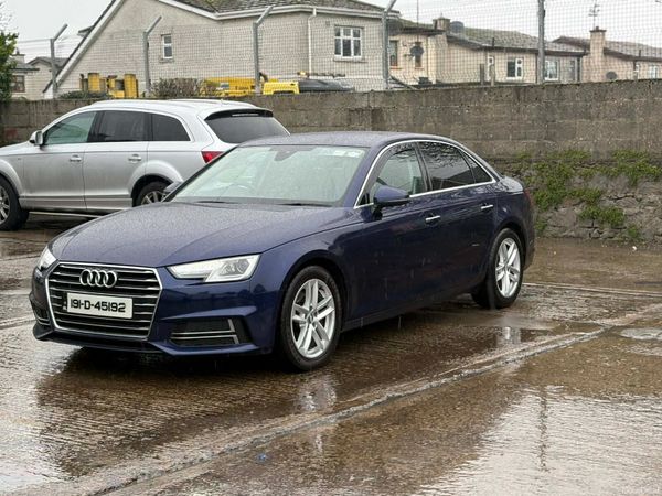 Audi A4 Saloon, Diesel, 2019, Blue