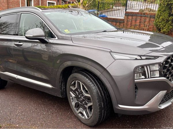 Hyundai Santa Fe SUV, Petrol Plug-in Hybrid, 2021, Grey