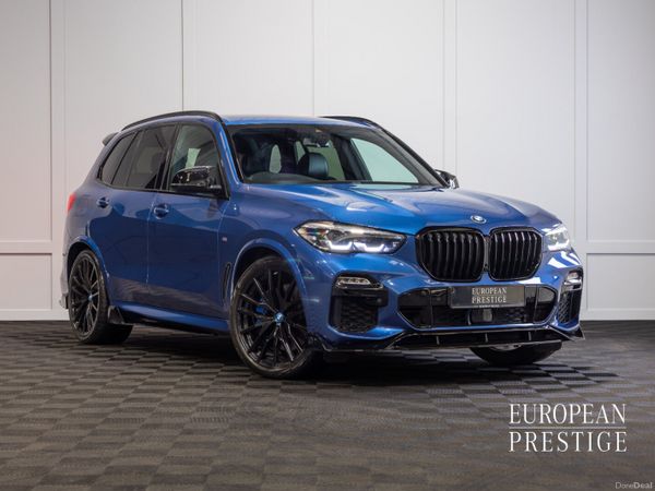BMW X5 SUV, Petrol Plug-in Hybrid, 2021, Blue
