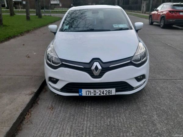 Renault Clio Hatchback, Petrol, 2017, White