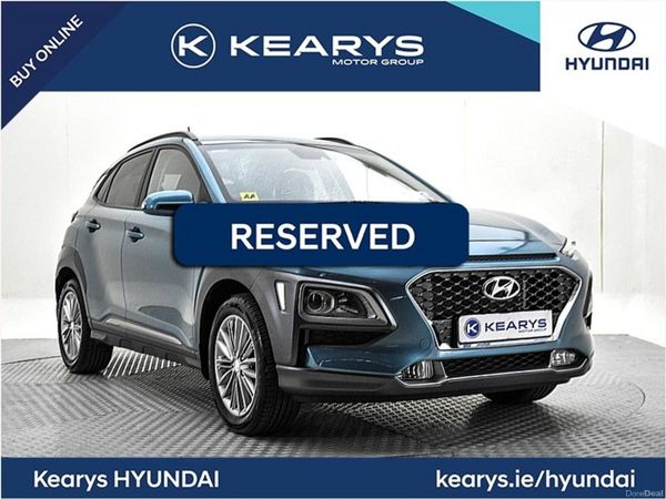Hyundai KONA SUV, Petrol, 2020, Blue