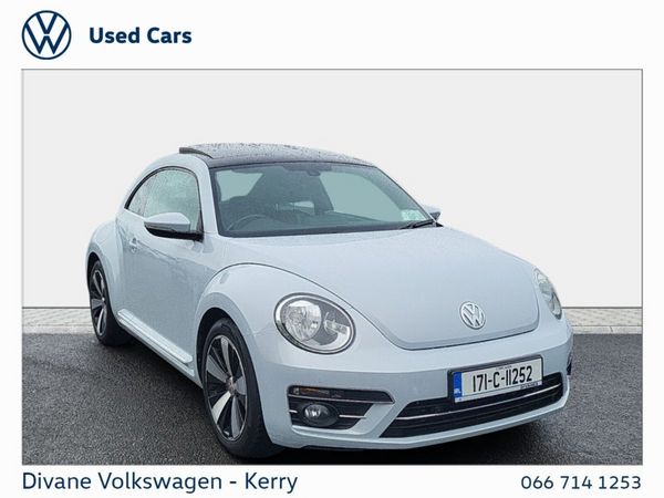Volkswagen Beetle Hatchback, Diesel, 2017, White
