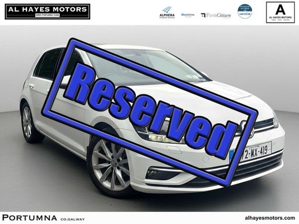 Volkswagen Golf Hatchback, Diesel, 2017, White