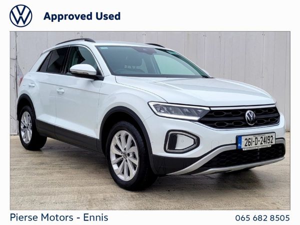 Volkswagen T-Roc SUV, Diesel, 2026, White