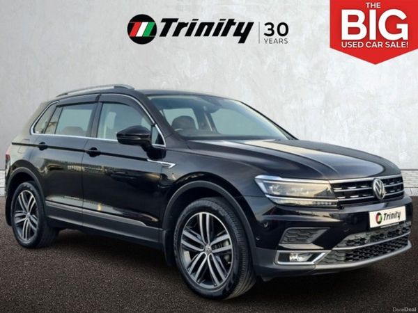 Volkswagen Tiguan SUV, Diesel, 2018, Black