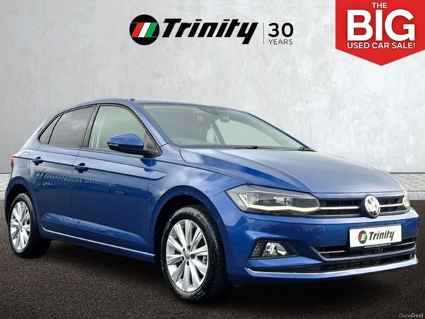 Volkswagen Polo Hatchback, Petrol, 2020, Blue