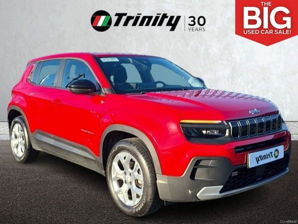 Jeep Avenger SUV, Petrol, 2025, Red