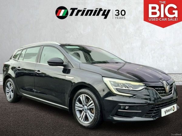 Renault Megane Estate, Petrol Plug-in Hybrid, 2021, Black