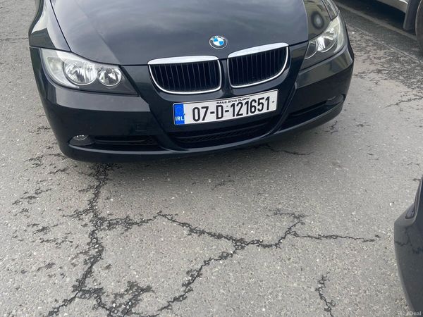 BMW 3-Series Saloon, Petrol, 2007, Black
