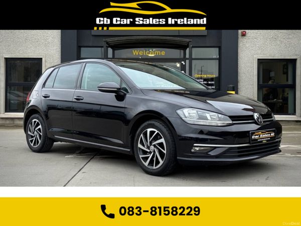 Volkswagen Golf Hatchback, Diesel, 2019, Black