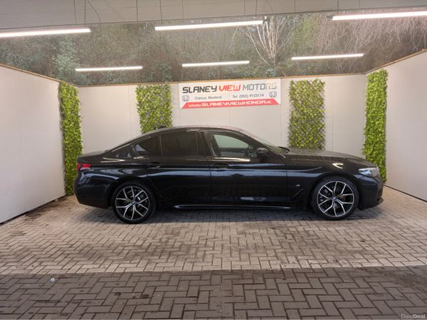 BMW 5-Series Saloon, Diesel, 2022, Black