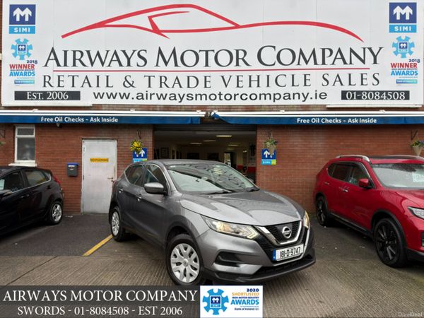 Nissan Qashqai MPV, Petrol, 2018, Grey