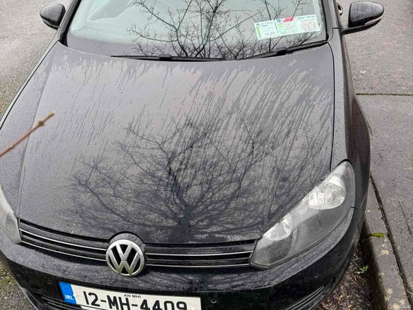 Volkswagen Golf Hatchback, Diesel, 2012, Black