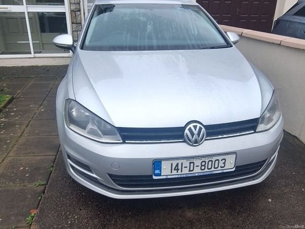 Volkswagen Golf Hatchback, Diesel, 2014, Silver